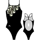 Turbo Fato De Banho De Alças Finas Skulls King