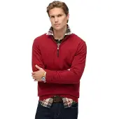 Superdry Suéter Com Meia-zíper Essentials