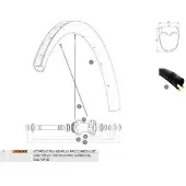Mavic Aro Dianteiro Ksyrium Pro Carbon Ust Disc 20