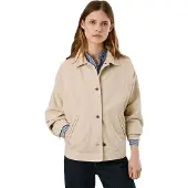 Pepe Jeans para mulher. PL4024350 Casaco bege Saura (L), Casual, Algodão