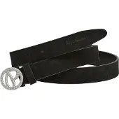 Pepe Jeans para mulher. PL020877 Cinto Giselle preto (S), Casual, Pele