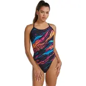 Tyr Maiô Durafast Elite Crosscut Tieback Magmata