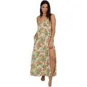 Salty Crew Vestido Longo Sem Mangas Baja Maxi
