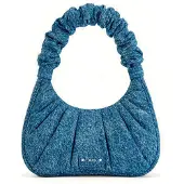 JW PEI Bolsa De Mão Gabbi Ruched Denim