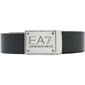 EA7 unisex. 7X000091_AF14319 Cinto reversível preto (OSFA), Casual, Poliuretano