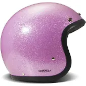 DMD Retro Glitter Pink Capacete Cor-de-rosa M