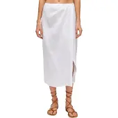 Sundek Saia Longa Long Linen With Front Opening