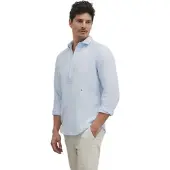 Silbon Camisa De Manga Comprida Sport Oxford 1/2