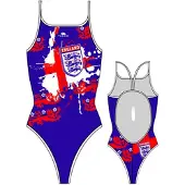 Turbo Fato De Banho De Alças Finas England Shield