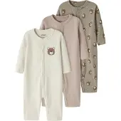Name it Pijama De Manga Comprida Nightsuit 3 Unidades