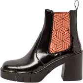 Art Botas chelsea 'Berna' laranja / preto