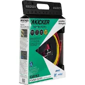 Kicker Kit De Alimentação Para Amplificador Marítimo 8 Awg Estanhado