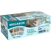 Bozita Ração Húmida Para Gatos Em Sachês Cis Megacaixa 48x85g