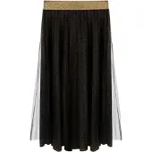 Faina Saia ouro / preto