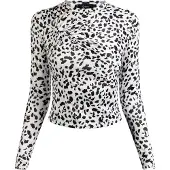 Faina Camisa preto / branco