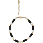 NAEMI Pulseira ouro / preto / branco