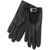 Philipp Plein Luvas com dedos ' Skull ' preto