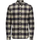 Only & Sons Camisa 'ONSGudmund' marfim / navy