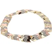 Gaya Pulseira ouro / ouro rosa