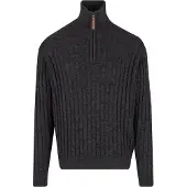 INDICODE JEANS Pullover 'Rufus' cinzento escuro