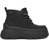 Buffalo Sapato com atacadores 'Olympia' preto