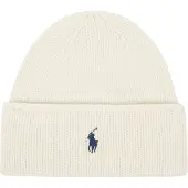 Ralph Lauren Gorros 'Pony' creme / marinho