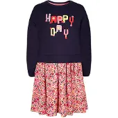 Happy girls Vestido navy / mistura de cores