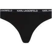 Karl Lagerfeld Tanga preto / offwhite