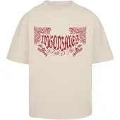 MJ Gonzales Camisa areia / vermelho