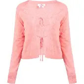 Mymo Casaco de malha rosa