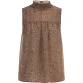 Dreimaster Blusa castanho / castanho claro