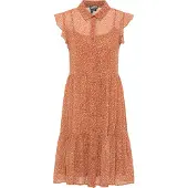 Dreimaster Vestidos camiseiros azul claro / verde claro / laranja / branco