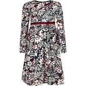 Happy girls Vestido mistura de cores
