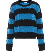 Mymo Pullover azul real / preto