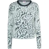 Mymo Pullover azul pastel / preto
