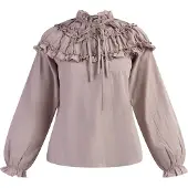 Dreimaster Blusa rosa escurecido