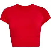 Mymo Camisa funcionais vermelho fogo