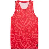 Puma Camisola de futebol 'Teamjaws' vermelho / melancia / preto / branco