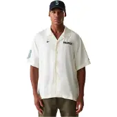 New Era Camisa azul / verde / preto / branco
