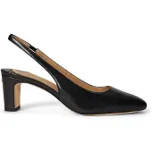 Ralph Lauren Sapatos abertos atrás 'KLAIRE' preto