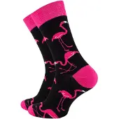 Vincent Creation® Meias magenta / preto