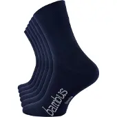 Vincent Creation® Meias azul escuro / branco
