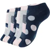 Vincent Creation® Meias navy / cinzento / cor-de-rosa