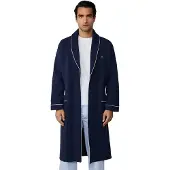 Hackett London para homem. HMU200016 Robe textura waffle marinho (XXL), Homewear, Algodão