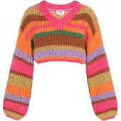 Mymo Pullover mistura de cores