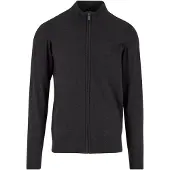 INDICODE JEANS Casaco de malha 'Tinos' cinzento escuro
