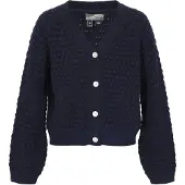 Dreimaster Casaco de malha oversized navy