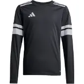 Adidas Camisa funcionais 'Squadra 25' preto / branco