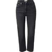 Levi's Calças de ganga '501 CROP' preto denim