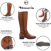 Tamaris Bota castanho
